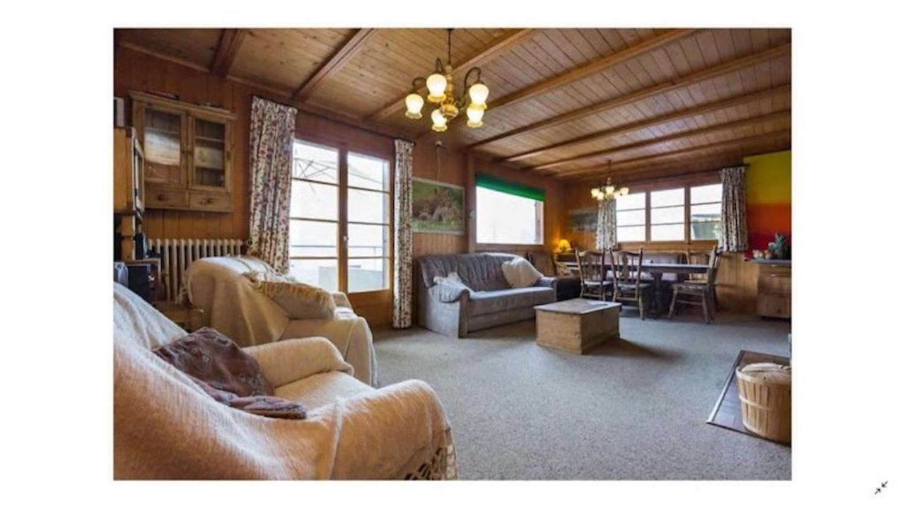 Chalet Traditionnel Avec Jacuzzi Exterieur Bex Exterior foto