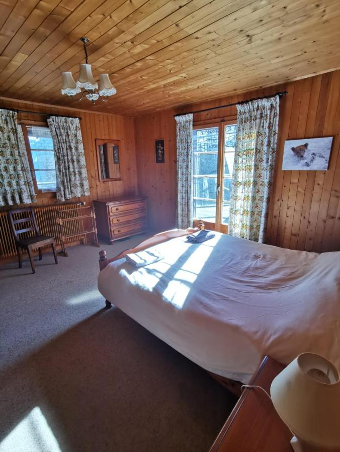 Chalet Traditionnel Avec Jacuzzi Exterieur Bex Exterior foto