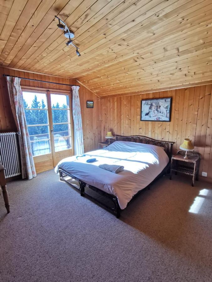 Chalet Traditionnel Avec Jacuzzi Exterieur Bex Exterior foto